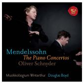 Album artwork for Mendelssohn: Piano Concertos / Schnyder, Boyd