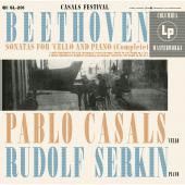 Album artwork for Beethoven: Complete Cello Sonatas / Casals, Serkin