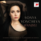 Album artwork for Handel Arias / Sonya Yoncheva