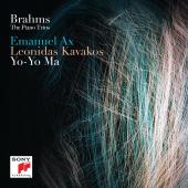 Album artwork for Brahms: Piano Trios / Ax, Ma, Kavakos