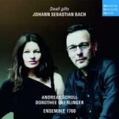 Album artwork for Bach - Small Gifts (Andreas Scholl - Ensemble 1700
