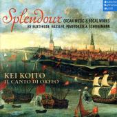 Album artwork for Splendour - German Baroque musi for Organ & Voice