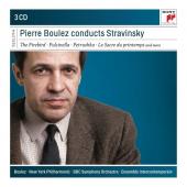 Album artwork for PIerre Boulez Conducts Stravinsky