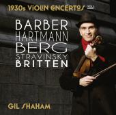 Album artwork for GIL SHAHAM: 1930s Violin Concertos, Vol. 1