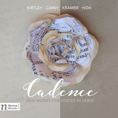 Album artwork for Cadence: New Works for Voices in Verse