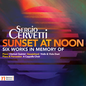 Album artwork for Sergio Cervetti: Sunset at Noon