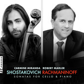 Album artwork for Shostakovich / Rachmaninoff: Sonatas for Cello & P