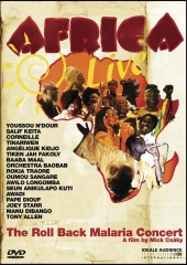 Album artwork for AFRICA LIVE AT THE ROLL BACK MALARIA CONCERT