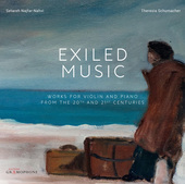 Album artwork for Exiled Music: Works for Violin and Piano from the