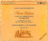 Album artwork for Donizetti: Anna Bolena / Callas, Simionata