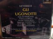 Album artwork for Meyerbeer: Gli Ugonotti / Sutherland, Corelli