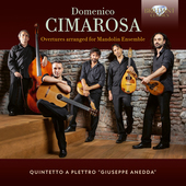 Album artwork for Cimarosa: Overtures Arranged for Mandolin Ensemble