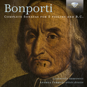 Album artwork for Bonporti: Complete Sonatas for 2 Violins and B.C.