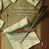 Album artwork for Tartini's Letter - Violin Duos